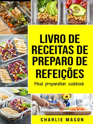 cover image of livro de receitas de preparo de refeições/ meal preparation cookbook